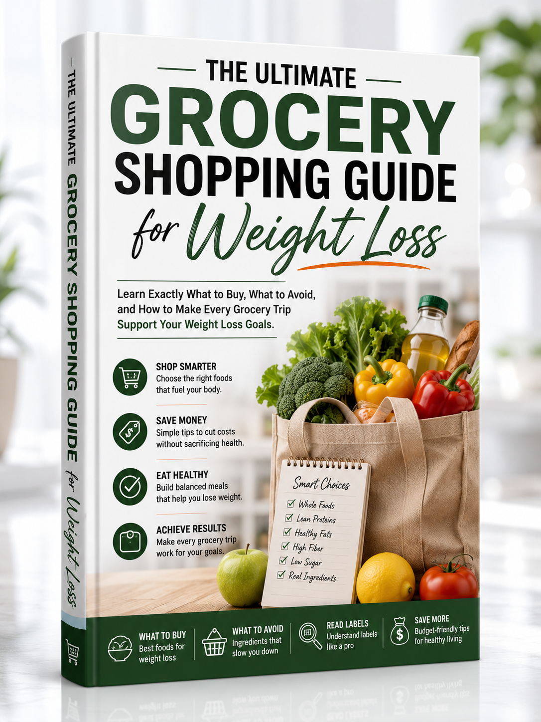 The Ultimate Grocery Shopping Guide for Weight Loss cover